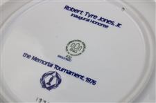 Bobby Jones 1976 The Memorial Tournament Ltd Ed Inaugural Honoree Plate