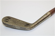 c.1904 Brown’s Patent Montrose Water Iron w/ Anderson & Blyth St. Andrews Shaft Stamp
