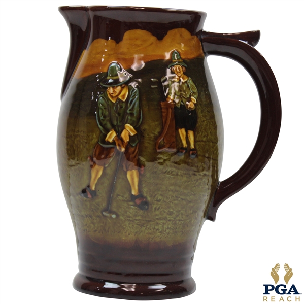Royal Doulton England Golf Themed Large Pitcher