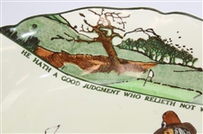 Royal Doulton England 'He Hath A Good Judgment Who Relieth Not Wholly On His Own' Bowl