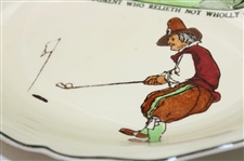 Royal Doulton England 'He Hath A Good Judgment Who Relieth Not Wholly On His Own' Bowl