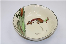 Royal Doulton England 'He Hath A Good Judgment Who Relieth Not Wholly On His Own' Bowl