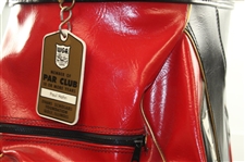 Paul 'Trick Shot Specialist' Hahn's Oversize Dunlop Red & Black Golf Bag