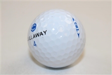 Arnold Palmer Signed CCD Logo Golf Ball JSA ALOA