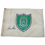 Gary Player Signed Aronimink Flag - Site of 1962 PGA Championship Win JSA ALOA 