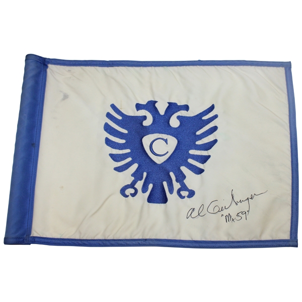 Al Geiberger Signed C Flag w/Mr. 59 JSA ALOA