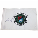 Gary Player Signed Oakland Hills Flag JSA ALOA