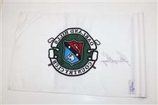 Gary Player Signed Oakland Hills Flag JSA ALOA