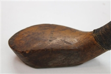 Vintage Tom Morris Spliced Neck Wood with Tom Morris St. Andrews N.B. Shaft Stamp