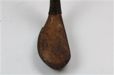 Vintage Tom Morris Spliced Neck Wood with Tom Morris St. Andrews N.B. Shaft Stamp