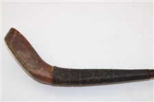 Vintage Tom Morris Spliced Neck Wood with Tom Morris St. Andrews N.B. Shaft Stamp