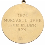 Lee Elder's Historic 1974 Monsanto Open Gold Medal to Earn Masters Invite