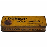 c. 1920s Dunlop Golf Balls by Dunlop Rubber Co. Metal Box
