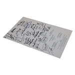 Fuzzy Zoeller's 2019 Masters Champions Dinner Menu Signed by 32 JSA ALOA