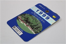 Jose Maria Olazabal Signed 1999 Masters Tournament SERIES Badge #R06871 JSA ALOA