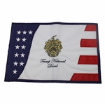 Trump National Doral Embroidered Red, White & Blue Course Flag