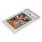 Jack Nicklaus Signed 1981 Donruss Golf Card #13 PSA/DNA Authentic