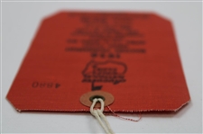 1956 Masters Tournament SERIES Badge #4880 w/Original String - Jack Burke Win