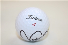 Angel Cabrera Signed Titleist Masters Logo Golf Ball JSA ALOA