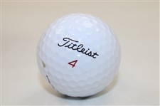Angel Cabrera Signed Titleist Masters Logo Golf Ball JSA ALOA