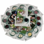 Player, ChiChi, Langer, Faldo & Ten (10) others UD Front Nine Fabric Golf Cards