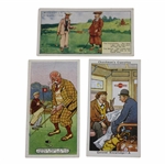 Three (3) Assorted Tobacco Cards