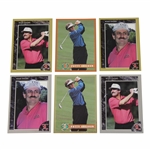 Six (6) Legends Sports Golf Cards