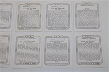 Twenty (20) John Player & Sons Cigarettes Cards
