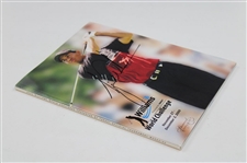 Tiger Woods Signed 2000 Williams World Challenge Program JSA ALOA