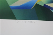 Ray Floyd Signed Ltd Ed 136/275 'On The Green' 1993 Print JSA ALOA