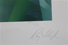Ray Floyd Signed Ltd Ed 136/275 'On The Green' 1993 Print JSA ALOA