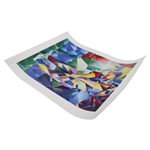Ray Floyd Signed Ltd Ed 136/275 'On The Green' 1993 Print JSA ALOA