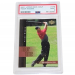 2001 Upper Deck Tiger Woods Golf PSA Mint 9 