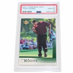Tiger Woods Upper Deck Golf Card #1 GEM MT 10 - PSA