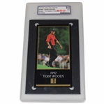 Tiger Woods 1997-99 Grand Slam Ventures The Masters Collection PRO 9.0 MINT