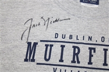 Jack Nicklaus Signed Muirfield Youth Small Shirt JSA ALOA