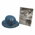 1971 US Open At Merion Marshall Hat Hole 14 with Trevino Photo