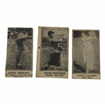 1920-30 Joyce Wethered, Glenna Collett, Alexa Sterling Golf Strip Cards