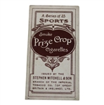 1907 Mitchell's Cigarettes Card - Golf