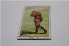 1907 Mitchell's Cigarettes Card - Golf