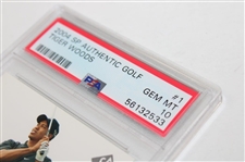 2004 Tiger Woods SP Authentic Golf #1 PSA GEM MINT 10