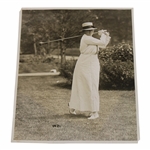 1917 Georgianna Bishop PGA Exhibition for WWI Relief Photo