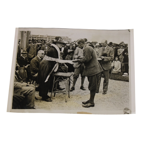 1922 Abe Mitchell Famous Scottish Golfer Wins $5000 Tournament Photo