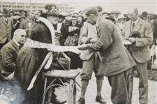 1922 Abe Mitchell 'Famous Scottish Golfer Wins $5000 Tournament' Photo