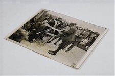 1922 Abe Mitchell 'Famous Scottish Golfer Wins $5000 Tournament' Photo