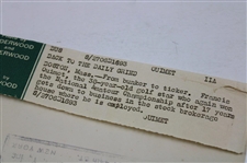 1931 Francis Ouimet 'Golf Star at Day Job as Stock Broker' Photo