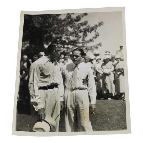 1933 Bobby Jones & Tommy Armour Golf Gods at the US Open Large Photo