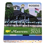 Rory McIlroy Signed 2025 Masters Tournament SERIES Badge #R05856 JSA ALOA