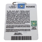 Rory McIlroy Signed 2025 Masters Tournament SERIES Badge #R05856 JSA ALOA