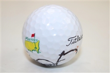 Rory McIlroy Signed Titleist Masters Logo 1 Golf Ball JSA ALOA